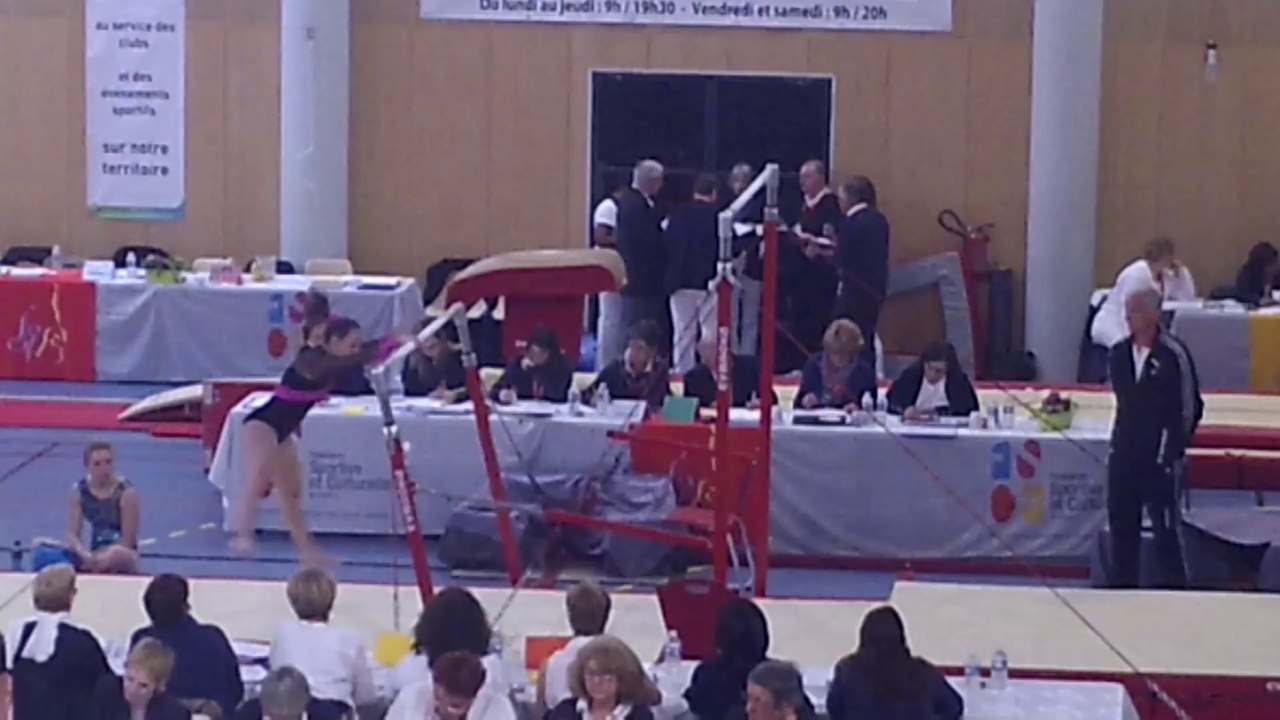 Championnats Fédéraux Indiv. 2014 BARRES Aurélie