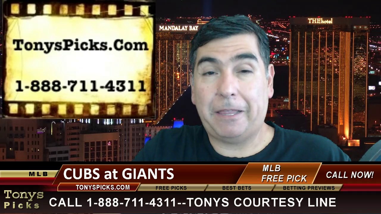 MLB Pick San Francisco Giants vs. Chicago Cubs Odds Prediction Preview 5-27-2014