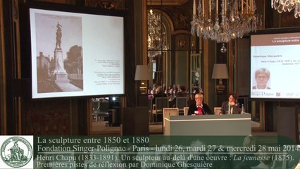 Henri Chapu (1833-1891). Un sculpteur au-delà d'une oeuvre: La Jeunesse (1875). Premières pistes de réflexion, par Dominique Ghesquière
