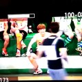 [Fancam] 140526 EXO Luhan and Xiumin at MBC Idol Futsal Championship