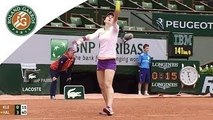 S. Halep v. A. Klleybanova 2014 French Open Womens R1 Highl