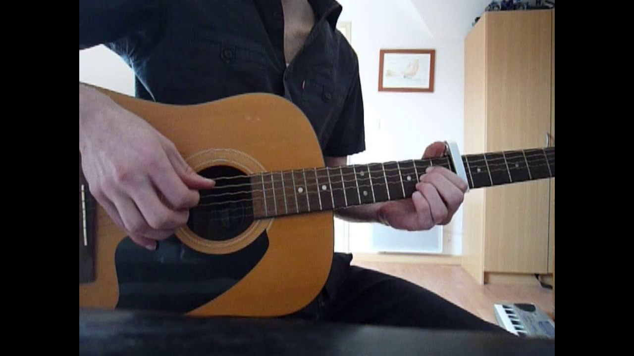 Lenny Kravitz - "Fly Away" [ \Headless/ acoustic guitar cover HD ]
