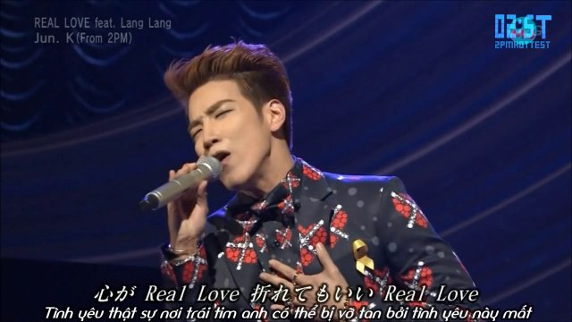 [Vietsub - 2ST] [140512] Real Love - Jun. K ft. Lang Lang @ Music Japan