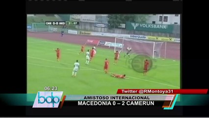 VIDEO: crack de Camerún se perdería el Mundial por meter un golazo en amistoso