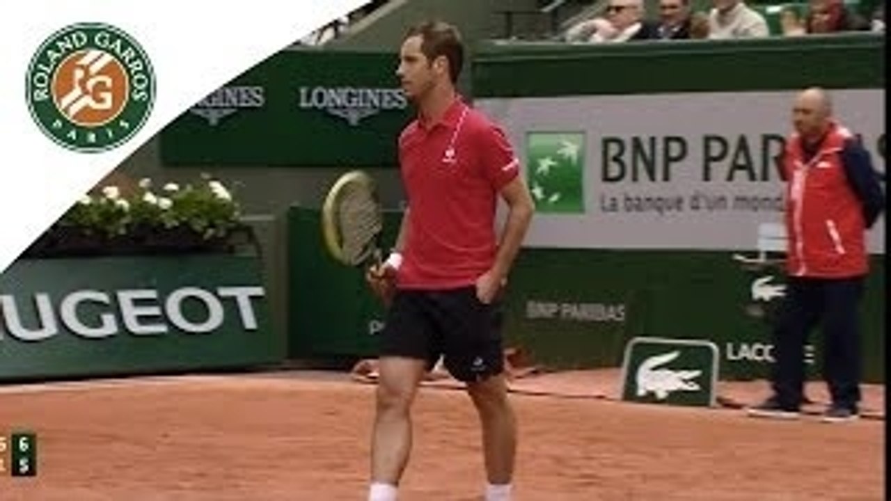 R. Gasquet v. B. Tomic 2014 French Open Men's R1 Highlights