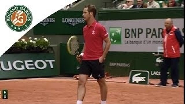 R. Gasquet v. B. Tomic 2014 French Open Men's R1 Highlights