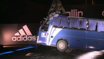 Adidas destroys France's infamous 2010 football team bus