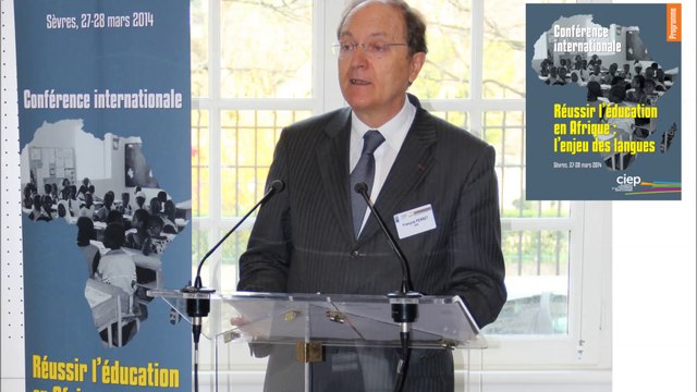 Discours d'ouverture de M. François Perret, directeur du CIEP