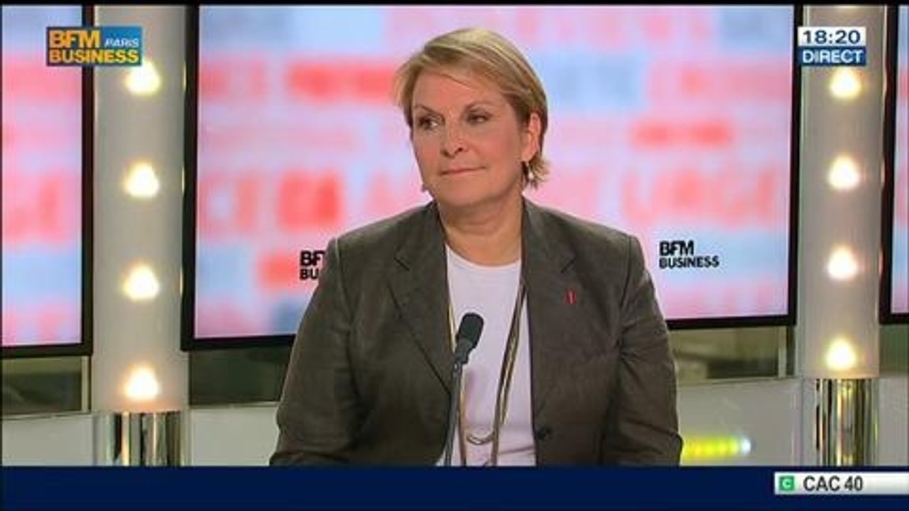 Françoise Gri, directrice générale du groupe Pierre & Vacances Center Parcs, dans Le Grand Journal - 27/05 2/4