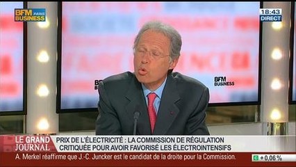 Philippe de Ladoucette, président de la Commission de régulation de l'énergie, dans Le Grand Journal - 27/05 3/4