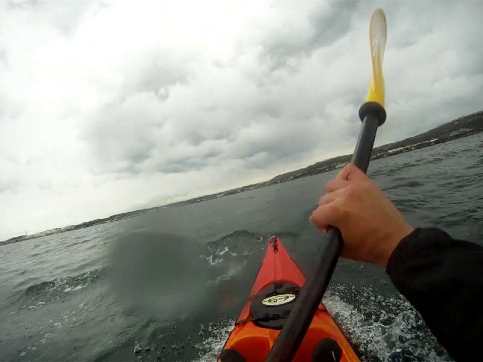 préparation kayak de mer