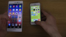 Huawei Ascend P7 vs. iPhone 5S
