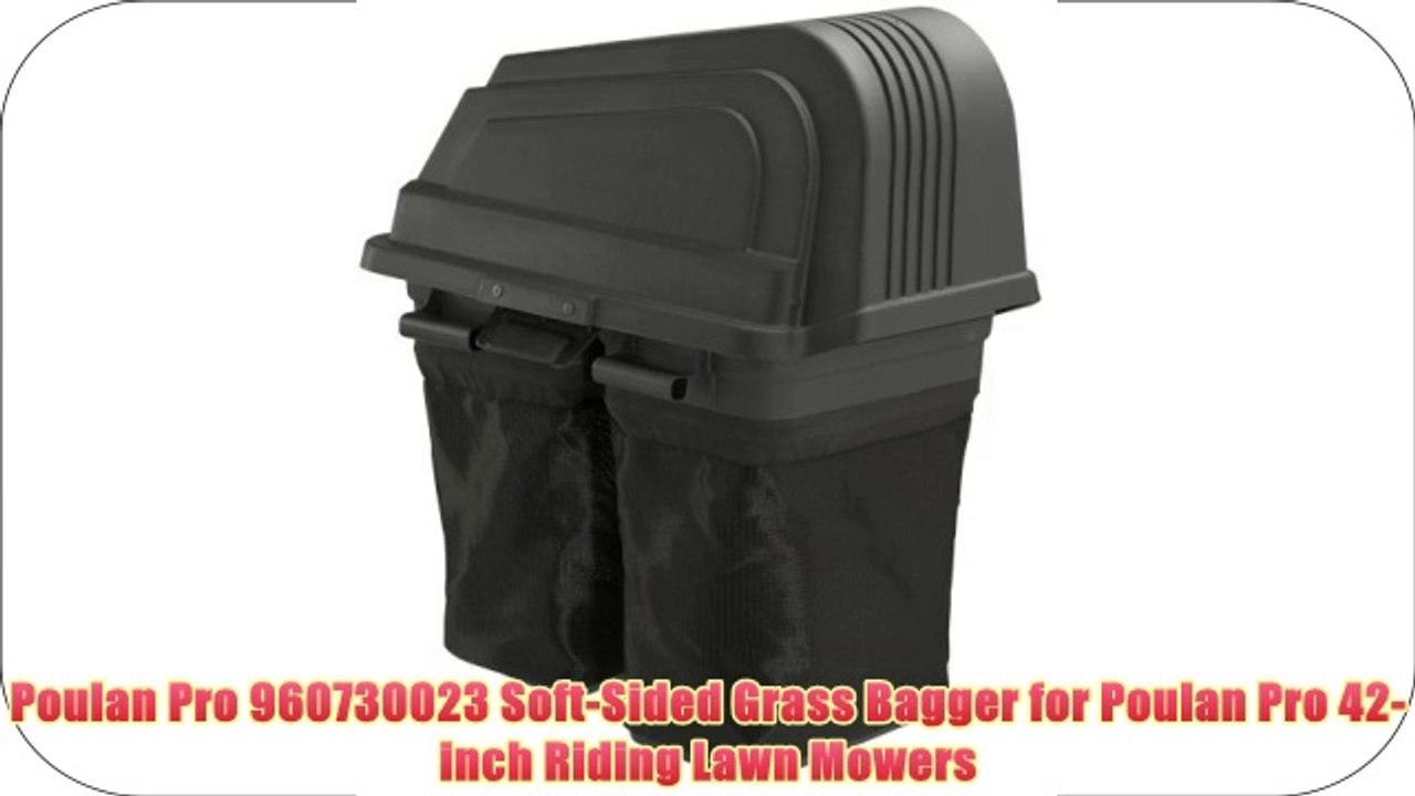 Poulan Pro 960730023 Soft-Sided Grass Bagger for Poulan Pro 42-inch Riding Lawn Mowers
