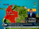 Debemos acabar con la guerra en Colombia, no quiero más muerte: Santos