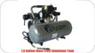 California Air Tools CAT-1610A Ultra Quiet and Oil-Free 1.0 Hp 1.6-Gallon Aluminum Tank Air