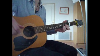 Yodelice - "Sunday With a Flue" [ \Headless/ acoustic guitar cover HD ]