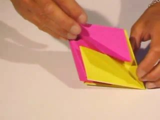 Décoration de Noël origami étape 2