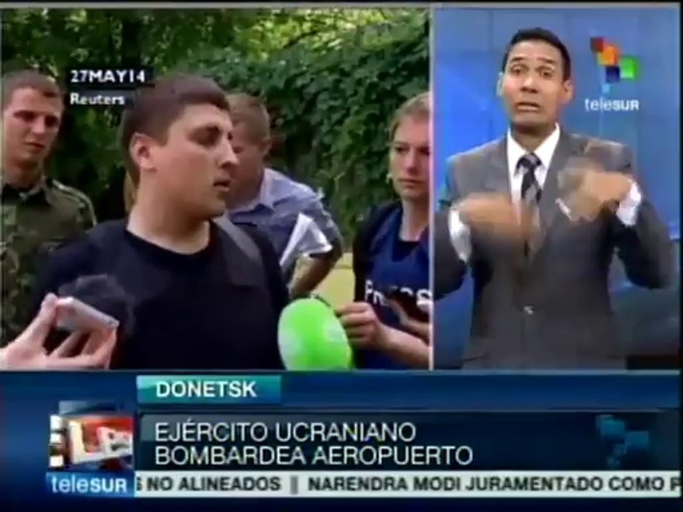 Se recrudecen choques del ejército ucraniano y federalistas en Donetsk