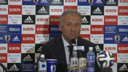 Zaccheroni: "Ho molta fiducia in questo Giappone"