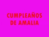 CUMPLEAÑOS AMALIA