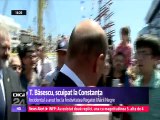 Romanian Prezident spit in the face - Traian Basescu Scuipat la Constanta