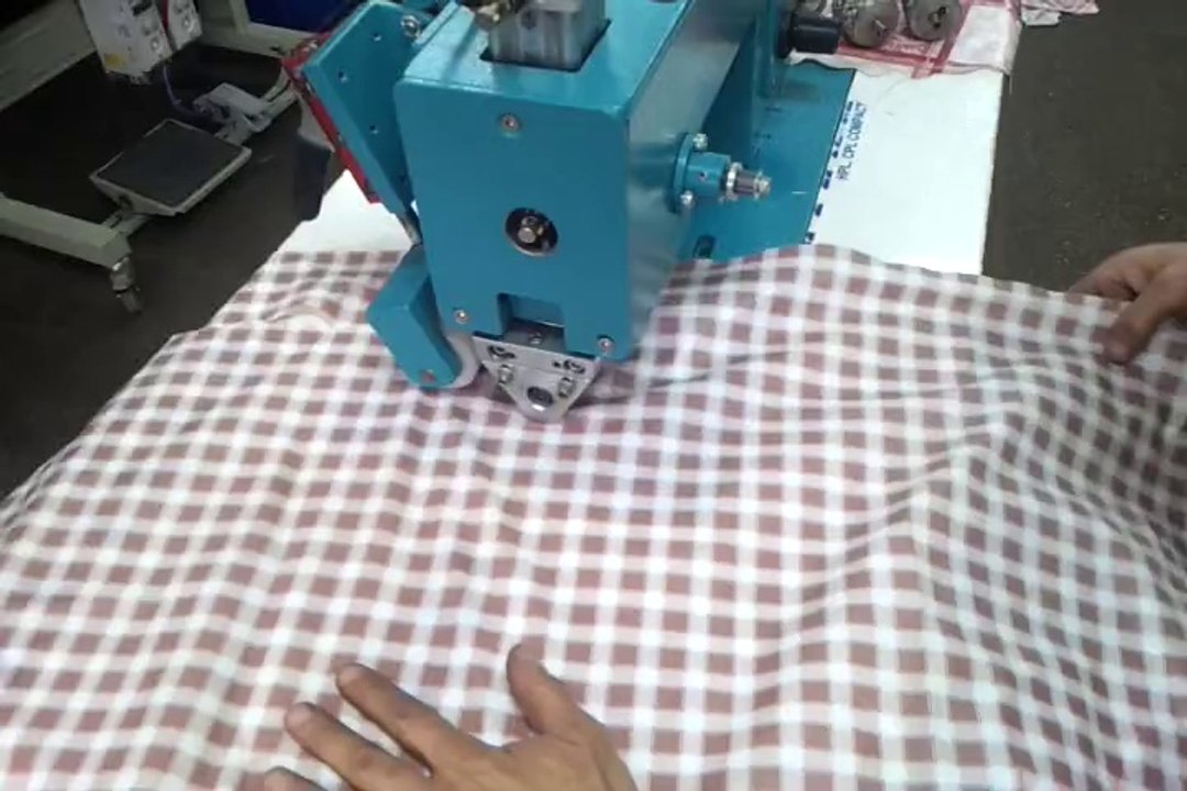 ulltrasonik dikiş makinası( pvc kenar kesme uygulaması)