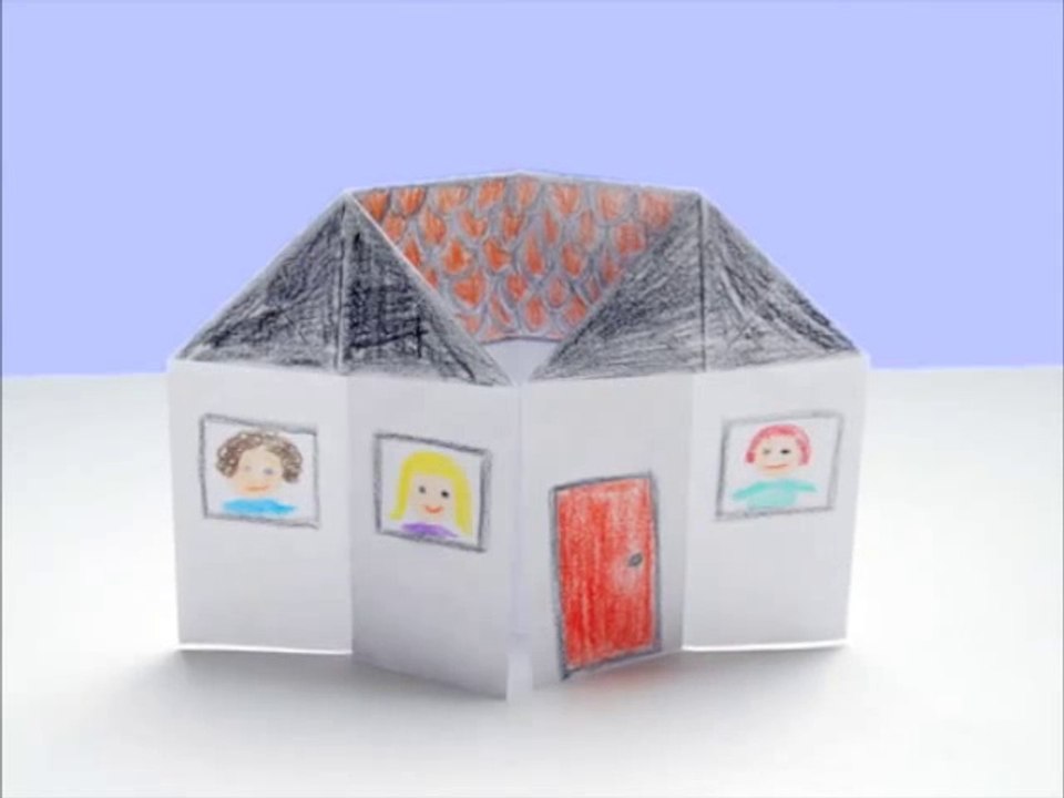 Maison origami
