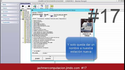 Dar de alta una estación -  My Business POS