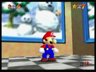 Super Mario 64 test footage