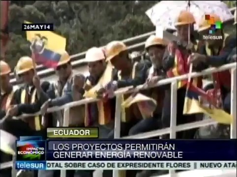 Ecuador impulsa y prioriza proyectos hidroeléctricos
