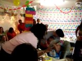 My Godson enjoys his 1st birthday party