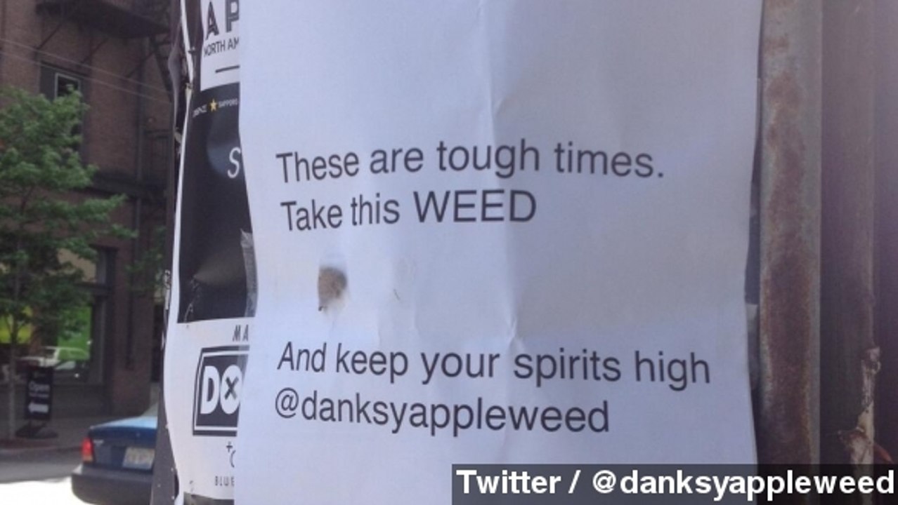 'Weed Fairy' Gives Away Marijuana In Seattle's Capitol Hill