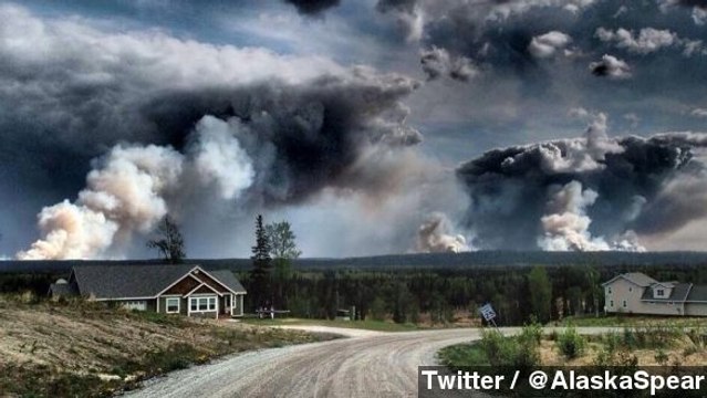 Evacuations As Alaska Wildfire Reaches 193 Square Miles