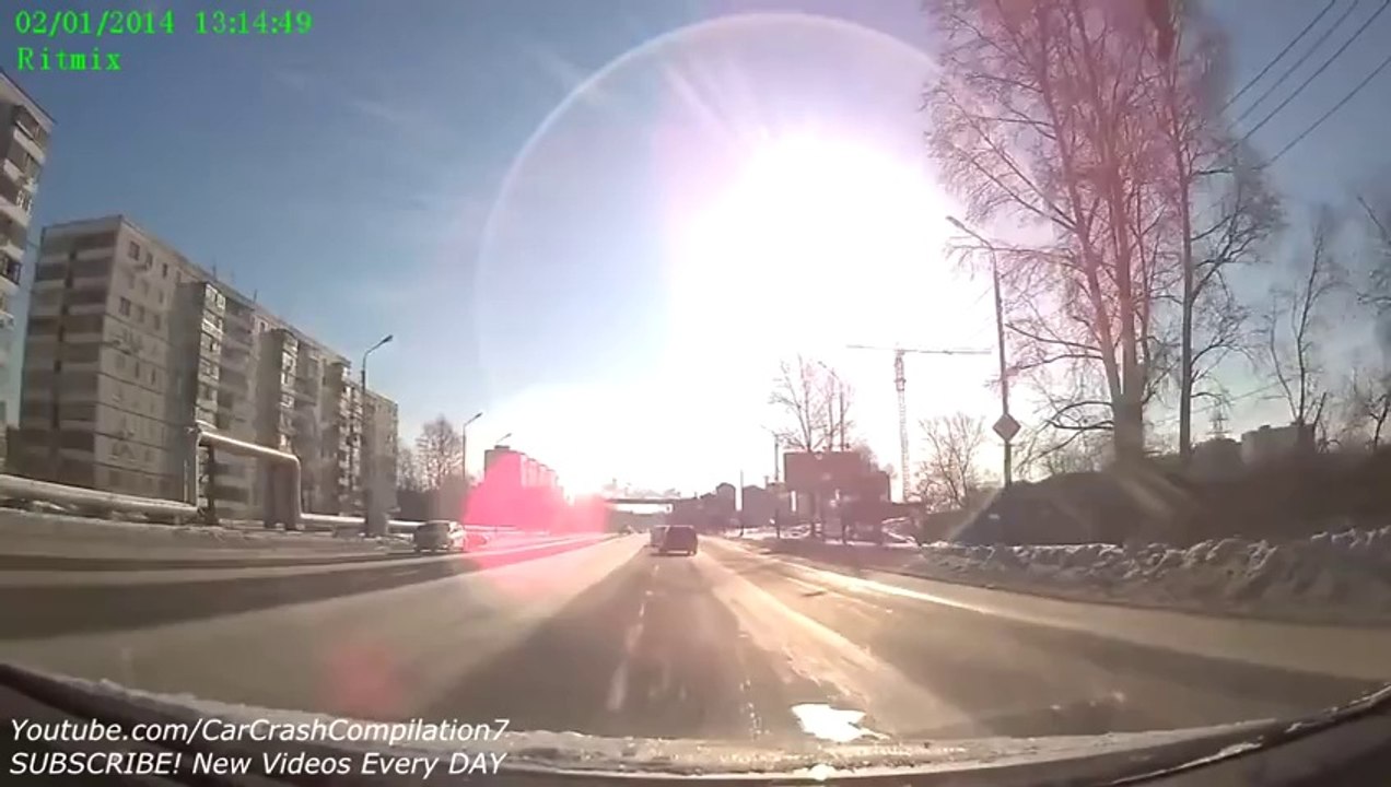 Car Crashes Compilation # 194 - January 2014