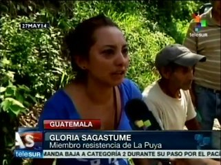 Resistencia de La Puya rechazan violencia policial para desalojarlos