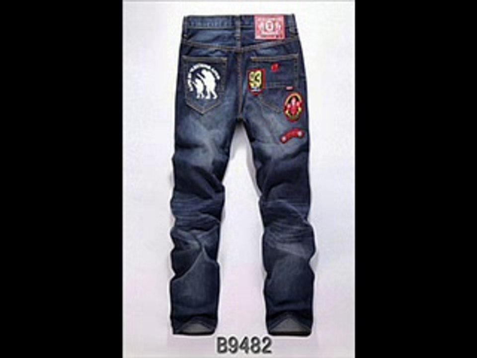Jeans AAPE Los pantalones vaqueros con el