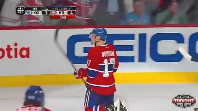 HIGHLIGHTS: Bourque, Habs Trick Rangers