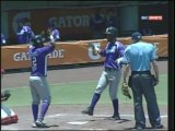 HomeRun de Alex Valdez de Delfines del Carmen 04-05-2014