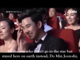 [ENG SUB] Jun Ji Hyun calls out 'Do Min Joon' during her speech at 50th Baeksang Arts Awards