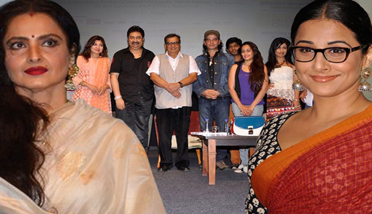 Whistling Woods International's Celebrate Cinema Festival | Rekha & Vidya Balan