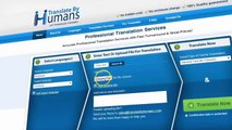 Professional Translation Services by Translate By Humans