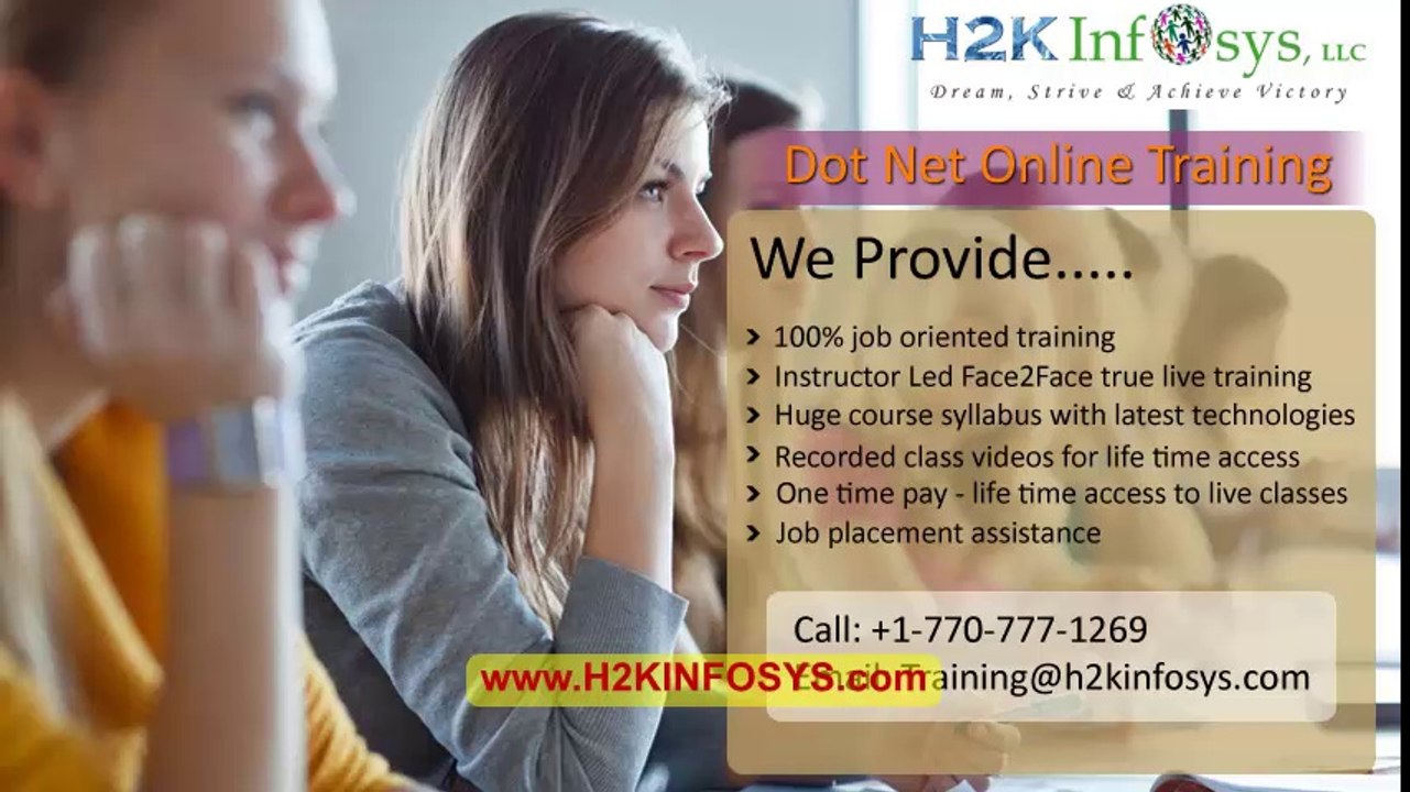 ASP.NET Online Tutorials | .NET Training and Placement in USA,UK,Canada, AUS