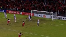 Maldive, tacco gol alla Mancini