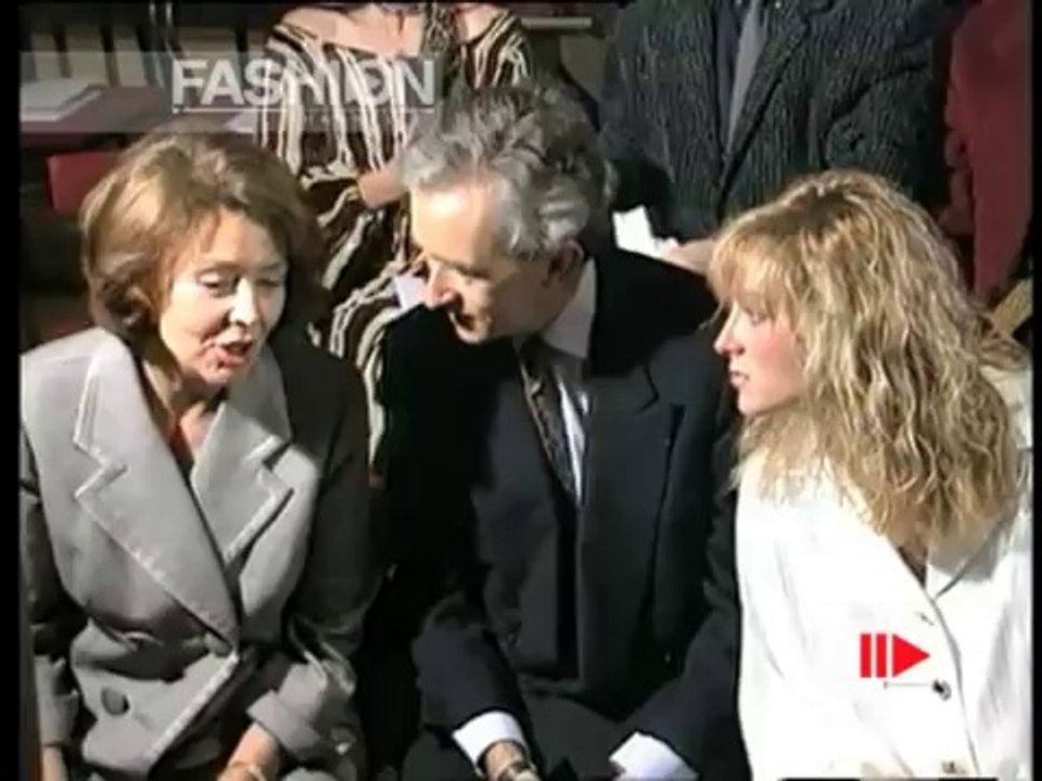 "Christian Dior" Spring Summer 1995 by Gianfranco Ferrè "Backstage Hair & Make-up by Aldo Coppola"