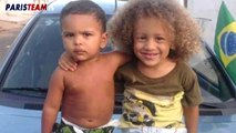 Les enfants sosies de Silva et Luiz !