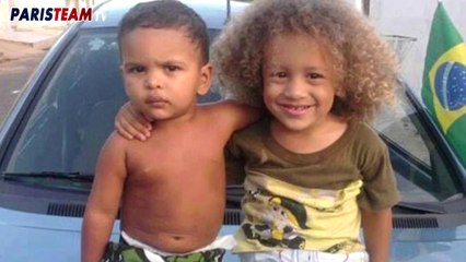 Les enfants sosies de Silva et Luiz !