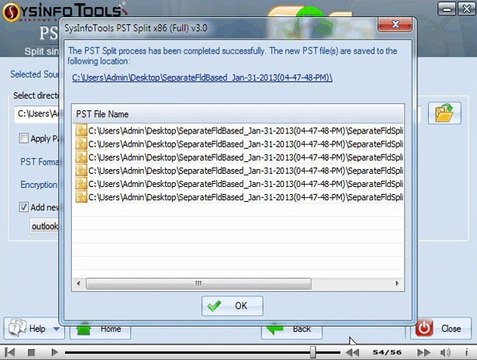 SysInfoTools PST Split