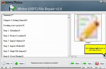 SysInfoTools OpenOffice Writer Repair
