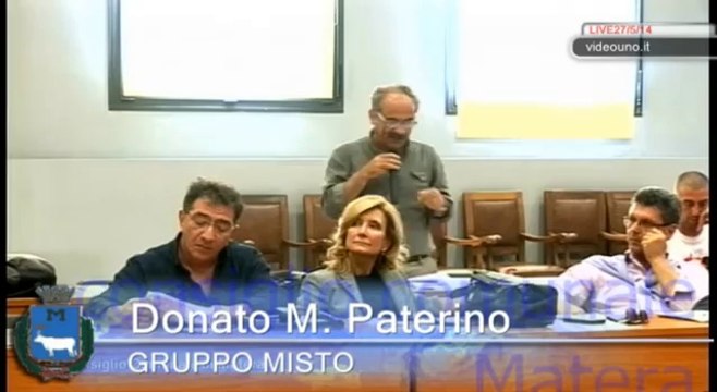 Matera - Consiglio comunale del 27 maggio 2014