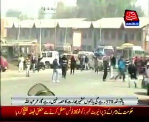 Omar Abdullah says talks of repealing Article 370 'irresponsible'